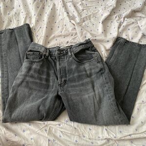 Agolde denim jeans in grey
